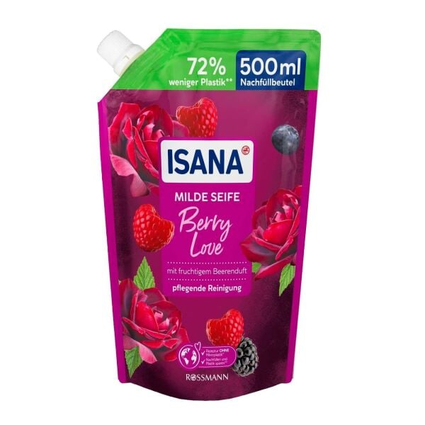 Isana Sıvı Sabun Yedek 500 Ml Berry Love