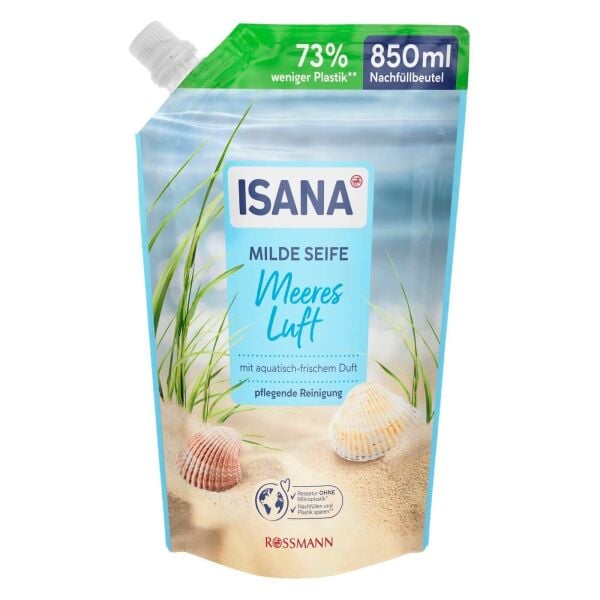 Isana Sıvı Sabun 850 Ml Hafif Deniz Esintisi