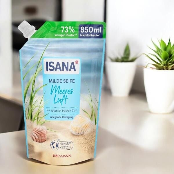 Isana Sıvı Sabun 850 Ml Hafif Deniz Esintisi