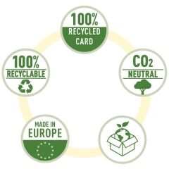 Leitz Recycle İnce Dosya A4 Mavi (39060035)