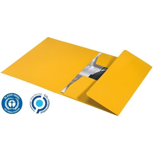 Leitz Recycle İnce Dosya A4 Sarı (39060015)