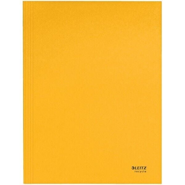 Leitz Recycle İnce Dosya A4 Sarı (39060015)
