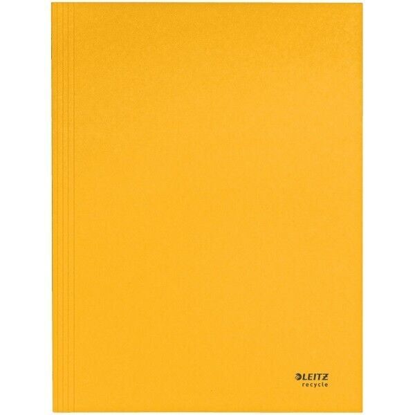 Leitz Recycle İnce Dosya A4 Sarı (39060015)
