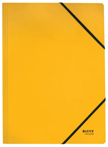 Leitz Recycle Lastikli Dosya A4 Sarı (39080015)