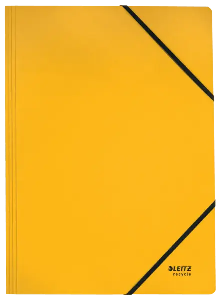 Leitz Recycle Lastikli Dosya A4 Sarı (39080015)