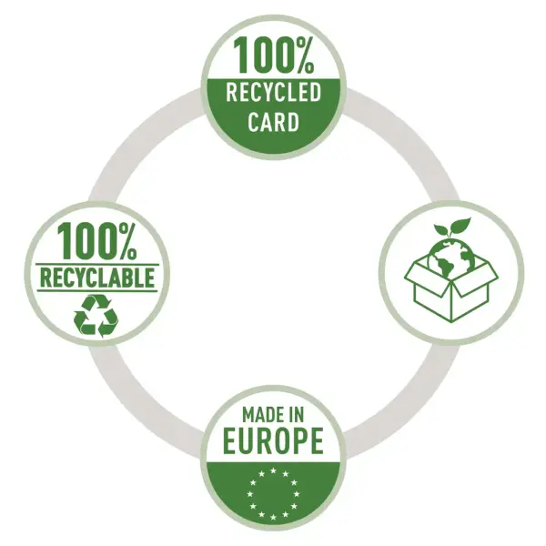 Leitz Recycle Lastikli Dosya A4 Sarı (39080015)