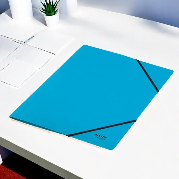 Leitz Recycle Lastikli Dosya A4 Mavi (39080035)