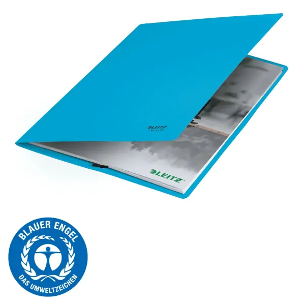 Leitz Recycle Lastikli Dosya A4 Mavi (39080035)