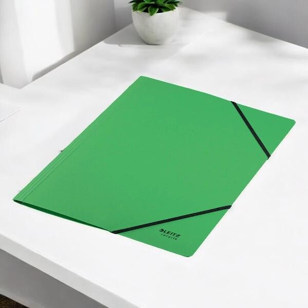 Leitz Recycle Lastikli Dosya A4 Yeşil (390855)