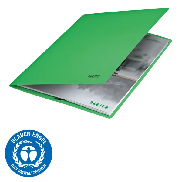 Leitz Recycle Lastikli Dosya A4 Yeşil (390855)