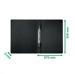 Leitz Recycle Spiral Dosya A4 Siyah (39050095)