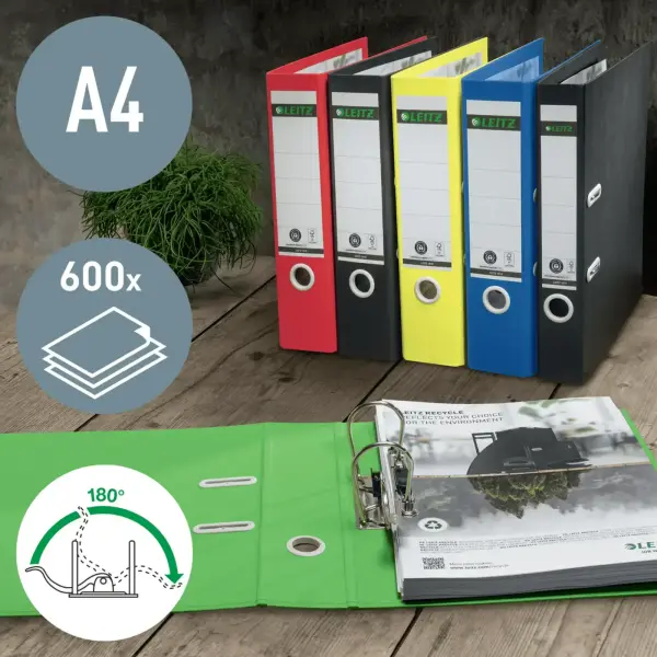 Leitz Recycle Klasör 180° A4 80Mm Mavi (10180035)
