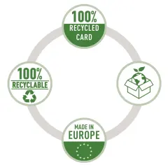 Leitz Recycle Klasör 180° A4 50Mm Siyah (10190095)