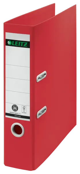 Leitz Recycle Klasör 180° A4 80Mm Kırmızı (10180025)