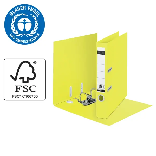 Leitz Recycle Klasör 180° A4 50Mm Sarı (10190015)