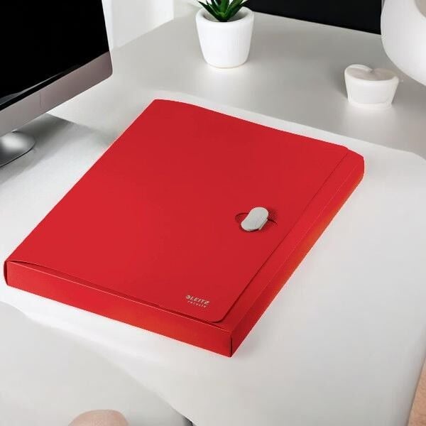 Leitz Recycle Kalın Dosya A4 Pp Kırmızı (46230025)