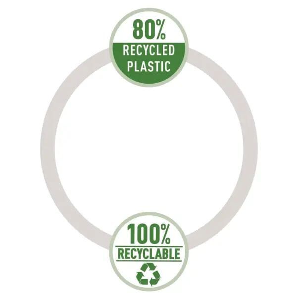 Leitz Recycle Kapaklı Kalın Dosya A4 Pp Mavi (46230035)