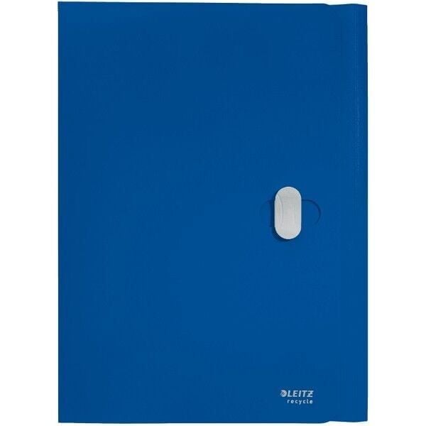 Leitz Recycle Kapaklı İnce Dosya A4 Pp Mavi (46220035)