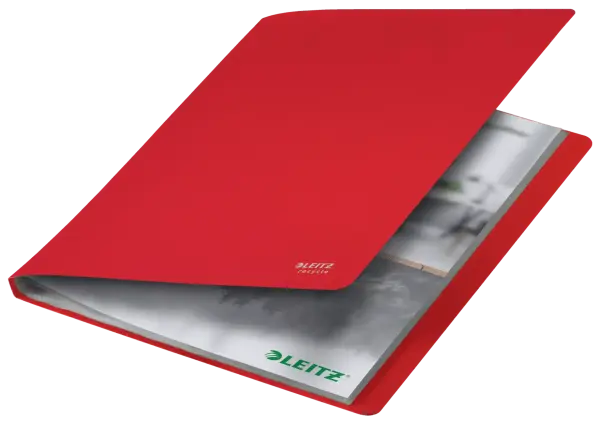Leitz Recycle Sunum Dosyası A4 PP 40 Yaprak Kırmızı (46770025)