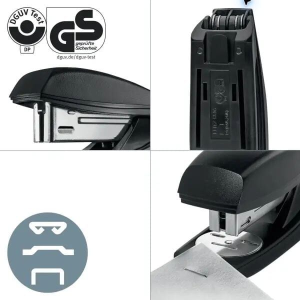 Leitz Recycle Zımba Makinesi 25 Sayfa Siyah (5606-95)