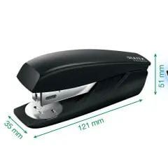Leitz Recycle Zımba Makinesi 25 Sayfa Siyah (5606-95)