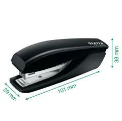 Leitz Recycle Mini Zımba Makinesi 10 Sayfa Siyah (5617-95)