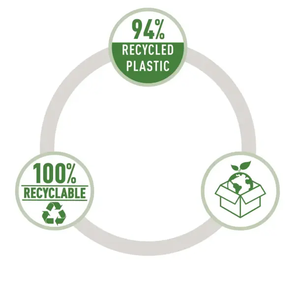 Leitz Recycle Nexxt Zımba Makinesi 30 Sayfa Siyah (5604-95)