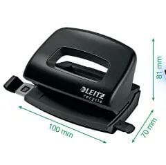 Leitz Recycle Mini Nexxt Delgeç 10 Sayfa Siyah (5010-95)
