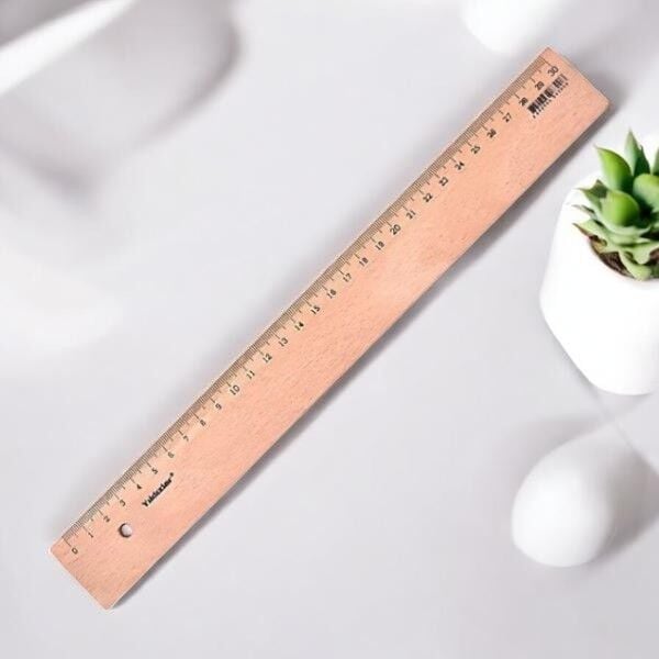 Yıldızlar Tahta Cetvel – 30 cm (Kod: 083)