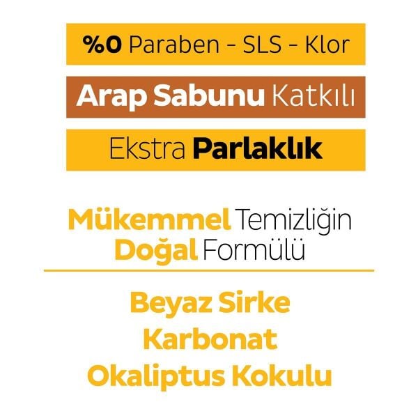 Sleepy Easy Clean 100'lü Yüzey Temizlik Havlusu Arap Sabunu Katkılı