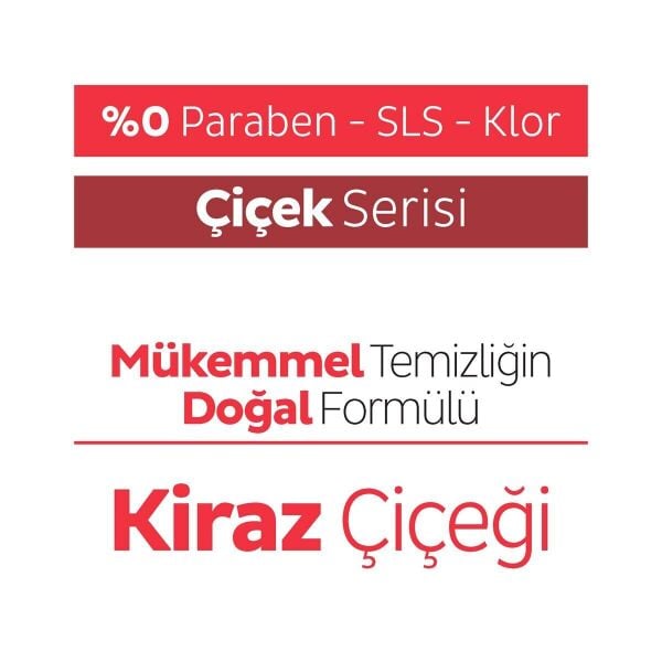 Sleepy Easy Clean 100'lü Yüzey Temizlik Havlusu Kiraz Çiçeği